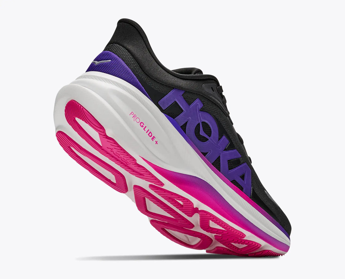 Clifton PRO coloris Carbon Black / Cosmic Purple, vue 3