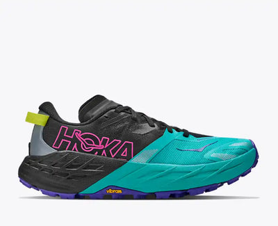 Black / Electric Aqua